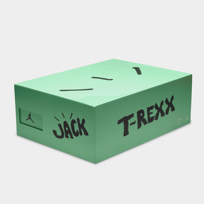 Air Jordan x Travis Scott X Chase B CJ1 T-Rexx "Black and Dark Mocha"