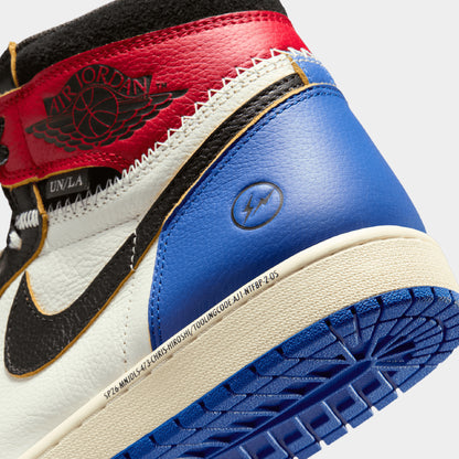 Air Jordan 1 Retro High OG x Union x Fragment "Black and Varsity Red"